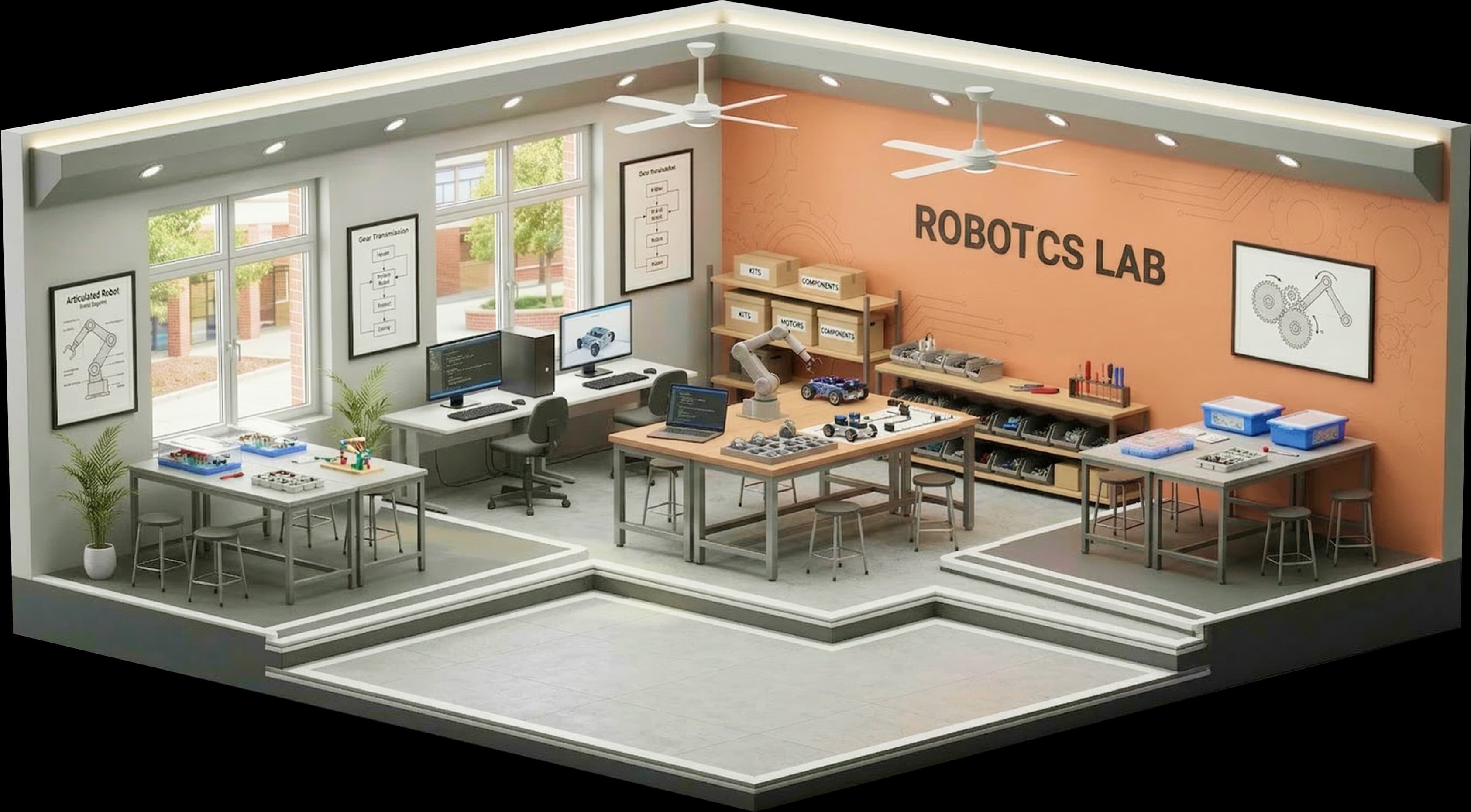 Robotics Lab and robotics kits for schools